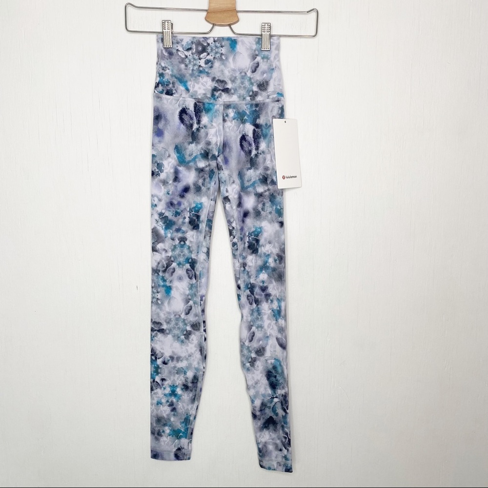 Lululemon Align Pant 28" Kaleidofloral Multi Size 0 New with Tags